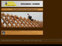 holzbau-kunze.com Webseite Vorschau