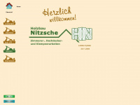 holzbau-nitzsche.de Webseite Vorschau