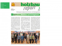 holzbau-report.de Webseite Vorschau
