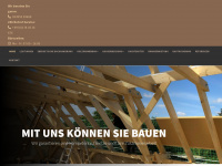 holzbau-sanierung.de Webseite Vorschau
