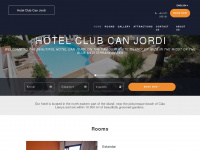 hotelcanjordi.com Webseite Vorschau