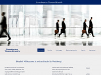 heinrich-steuerkanzlei.de Webseite Vorschau