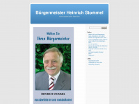 heinrich-stommel.de Webseite Vorschau
