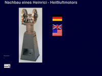 heinrici-heissluftmotor.de Webseite Vorschau