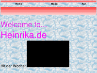 heinrika.de Webseite Vorschau