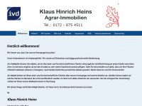 heins-agrarimmo.de Webseite Vorschau