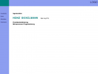 heinz-bickelmann.de Webseite Vorschau