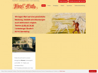 hotelfruth.de Webseite Vorschau