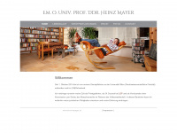 heinz-mayer.com Webseite Vorschau