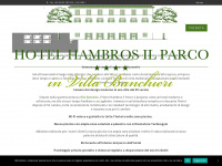 hotelhambros.com Webseite Vorschau