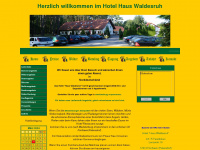 hotelhauswaldesruh.eu Webseite Vorschau