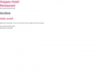 hotelhoppe.de Webseite Vorschau