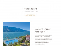 hotelideal.net Webseite Vorschau