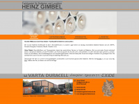 heinzgimbel-batterien.de Webseite Vorschau