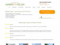 holzer-wintergarten.de Webseite Vorschau