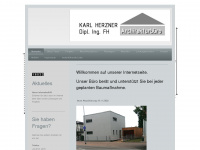 herzner-karl.de Webseite Vorschau