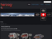 herzog-ag.com Webseite Vorschau