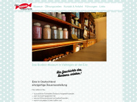 bonbon-museum.de Webseite Vorschau