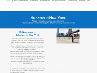 heiraten-newyork.de Webseite Vorschau