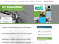 hno-burglengenfeld.de Webseite Vorschau