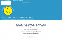 heisler-gebaeudereinigung.de Webseite Vorschau