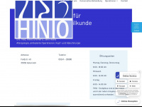 hno-gt.de Webseite Vorschau