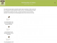 holzhaus-semmler.de Webseite Vorschau
