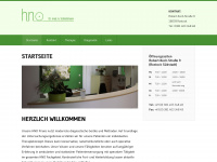 hno-hro.de Webseite Vorschau