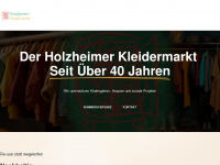 holzheimer-kleidermarkt.de Webseite Vorschau