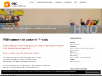 hno-praxis-bremer.de Webseite Vorschau