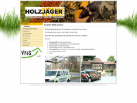 holzjaeger.de Webseite Vorschau