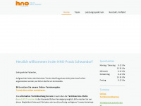 hno-schwandorf.de Webseite Vorschau