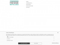 hesse-metallbau.de Webseite Vorschau