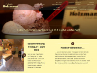 holzmann-eis.de Webseite Vorschau