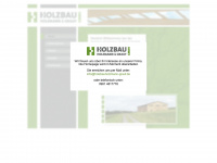 holzmannholzbau.de Webseite Vorschau