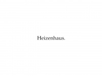heizenhaus.de Webseite Vorschau