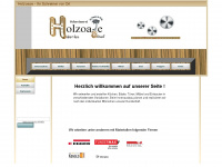 holzoase.de Webseite Vorschau