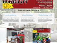 heizkraft.info Webseite Vorschau