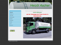 heizoel-ascher.de Webseite Vorschau
