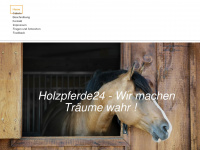 holzpferde24.de Webseite Vorschau