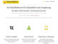 heizoel-mehlem.de Webseite Vorschau