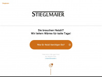 heizoel-stieglmaier.de Webseite Vorschau
