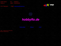 hobbyflo.de Webseite Vorschau