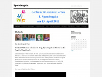 spendengala.wordpress.com Webseite Vorschau