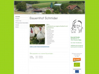 bauernhof-schmider.de Webseite Vorschau