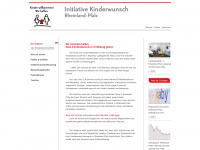 kinderwunsch-rlp.de Webseite Vorschau