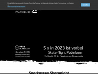 skate-night-paderborn.de Webseite Vorschau