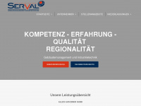 serval-isp.de Webseite Vorschau