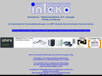inteko.de Webseite Vorschau