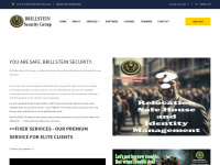 brillstein-security-group.com Webseite Vorschau